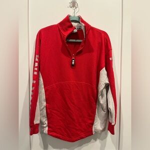 PINK Boyfriend Fit Quarter Zip